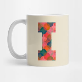 Letter I Initial Mug